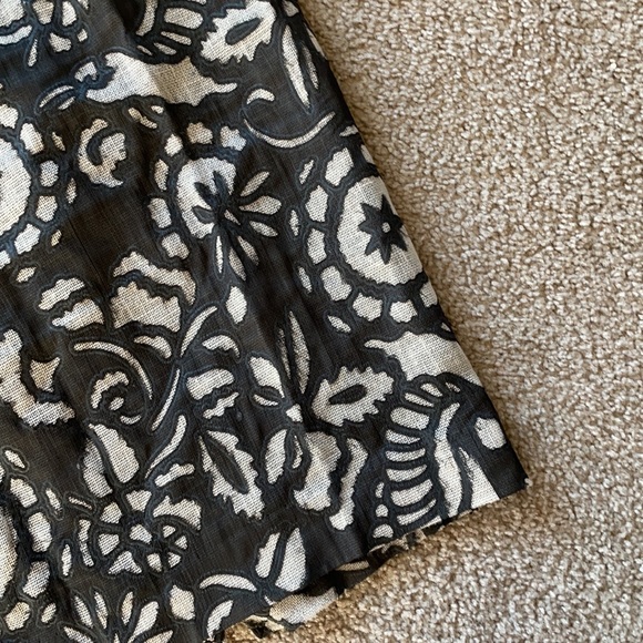 Diane Von Furstenberg DVF Linen Cougarette Skirt 2 - Picture 2 of 5